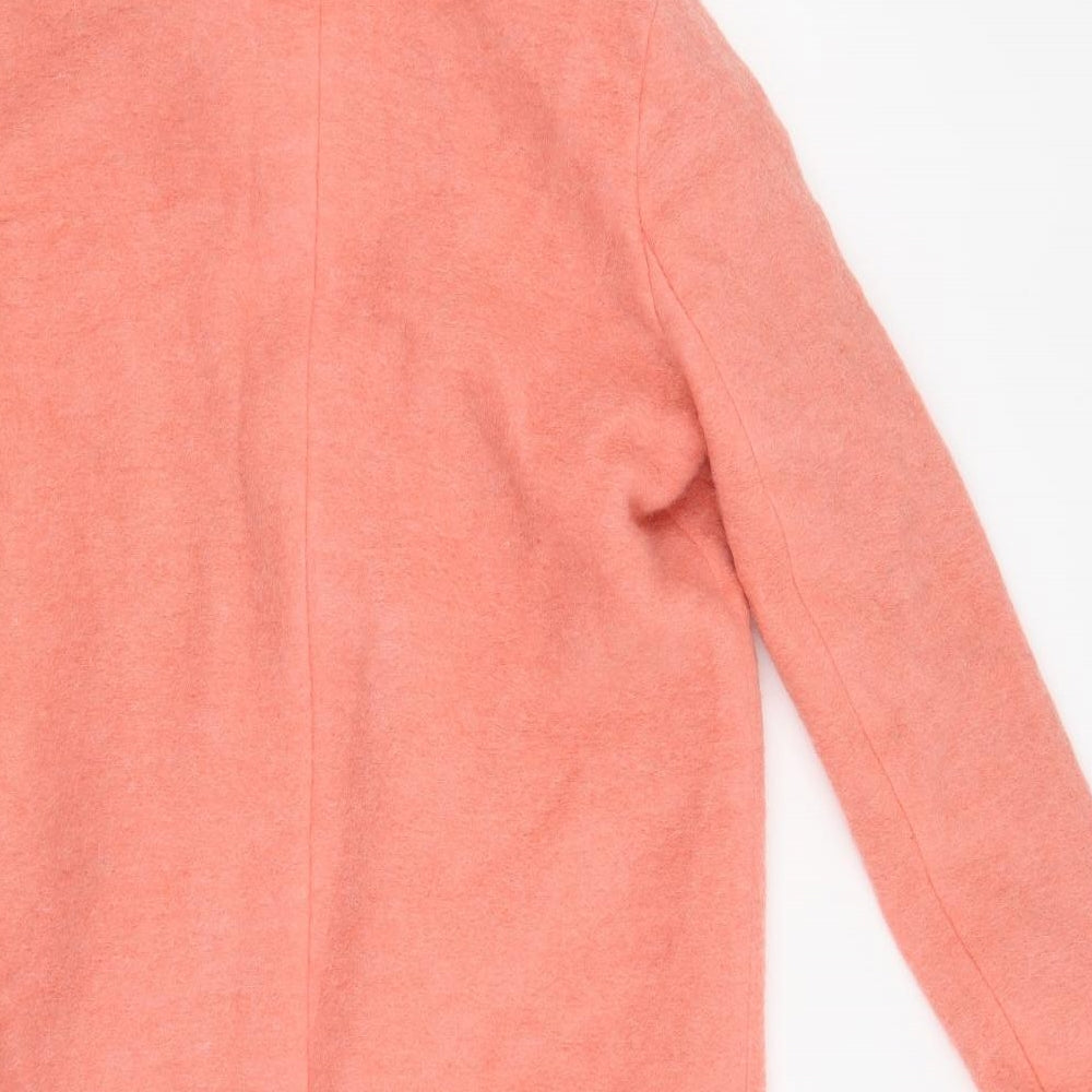 Topshop Womens Pink   Jacket Coat Size 6