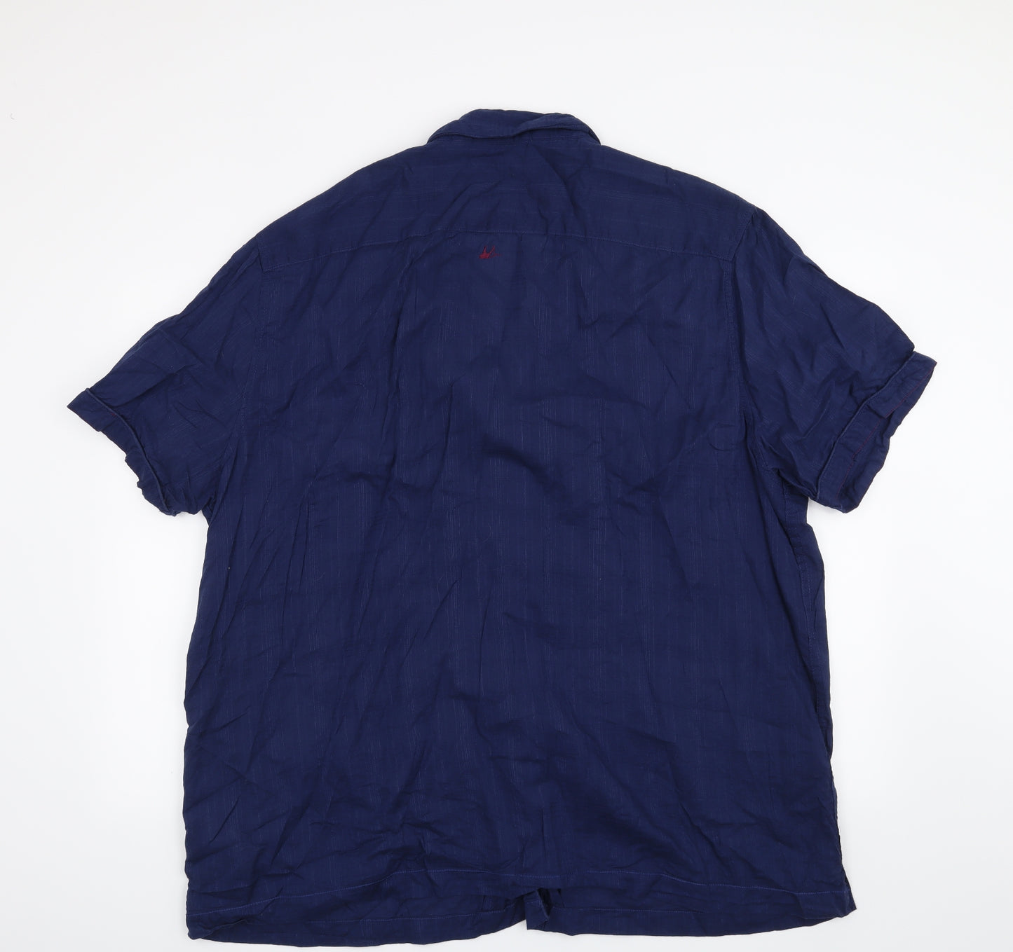 Mantaray Mens Blue    Button-Up Size 2XL