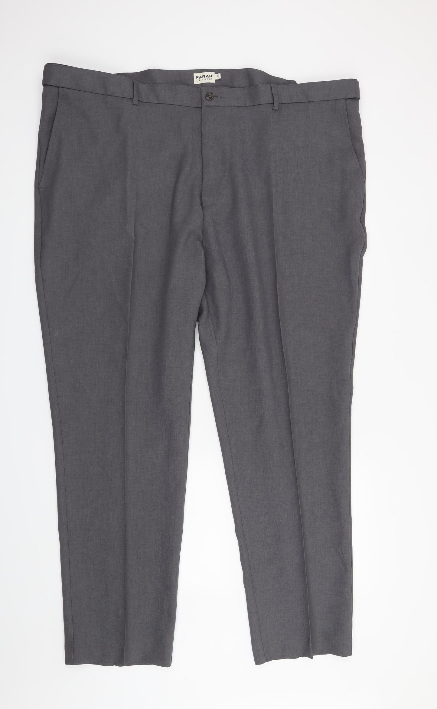 Farah Mens Grey   Trousers  Size 48 in L31 in
