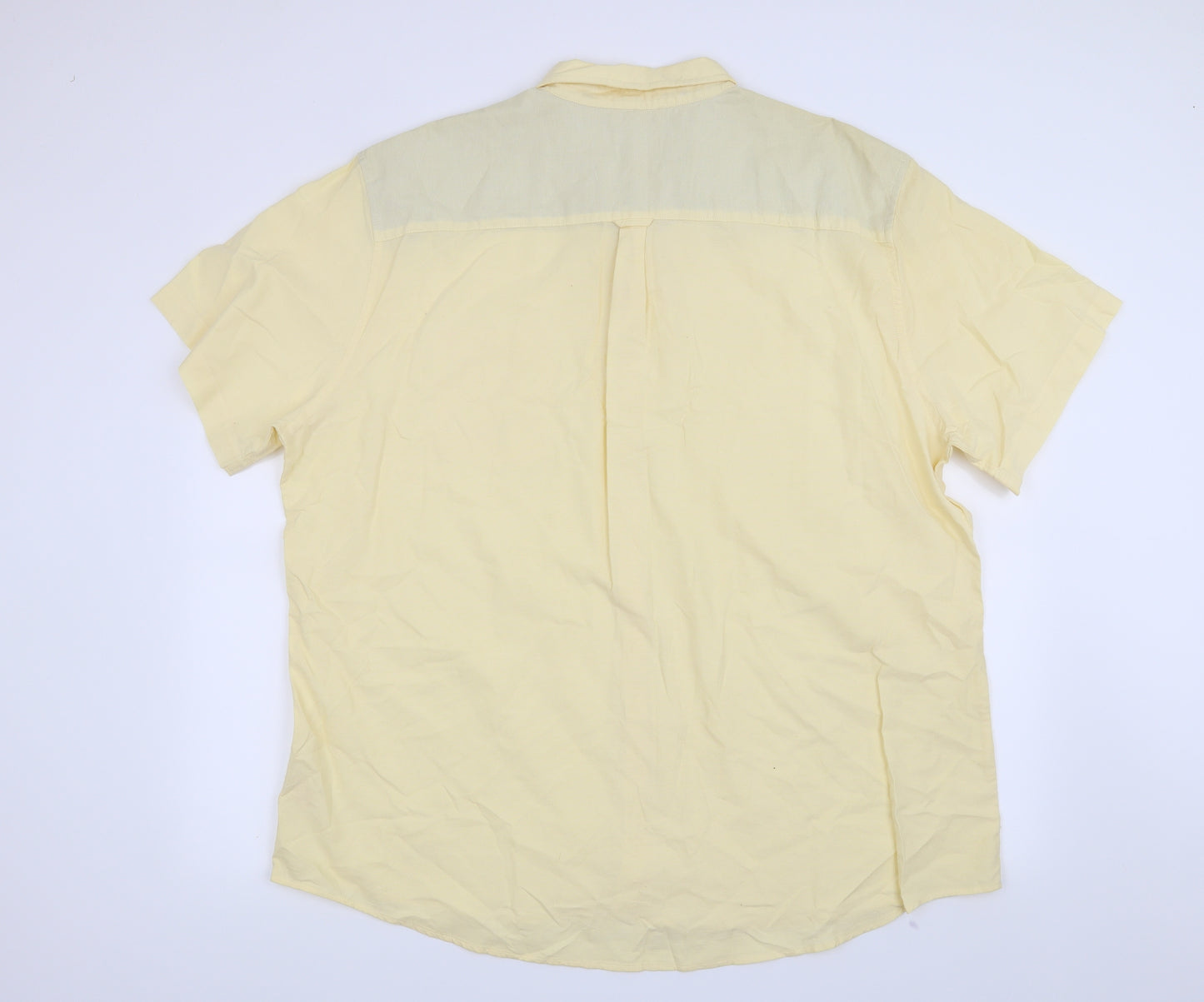 F&F Mens Yellow    Button-Up Size 3XL