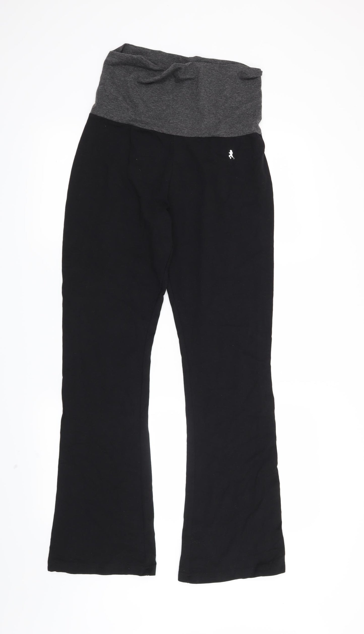 Workout Womens Black   Sweatpants Leggings Size 12 L29 in