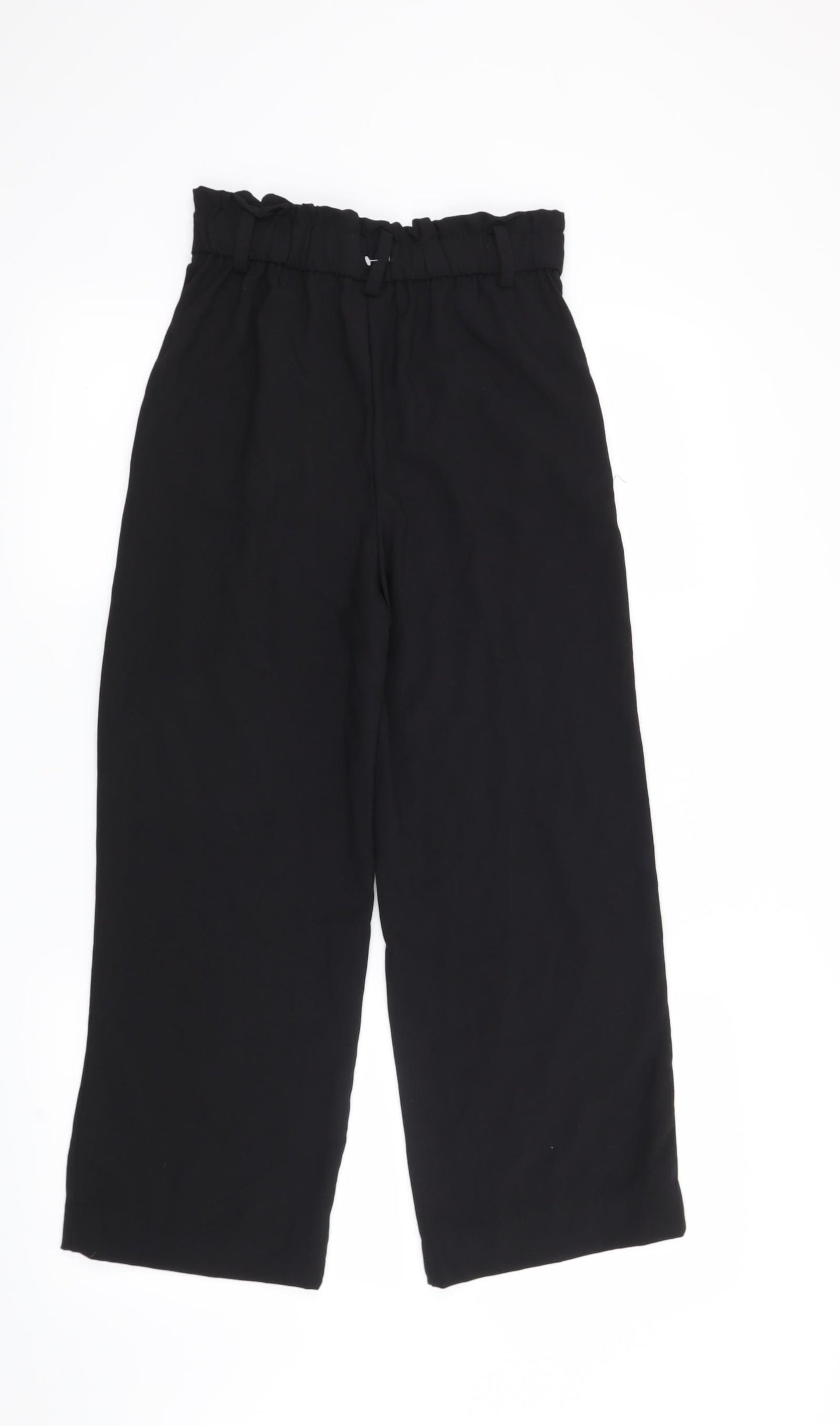 H&M Womens Black   Trousers  Size 6 L23 in