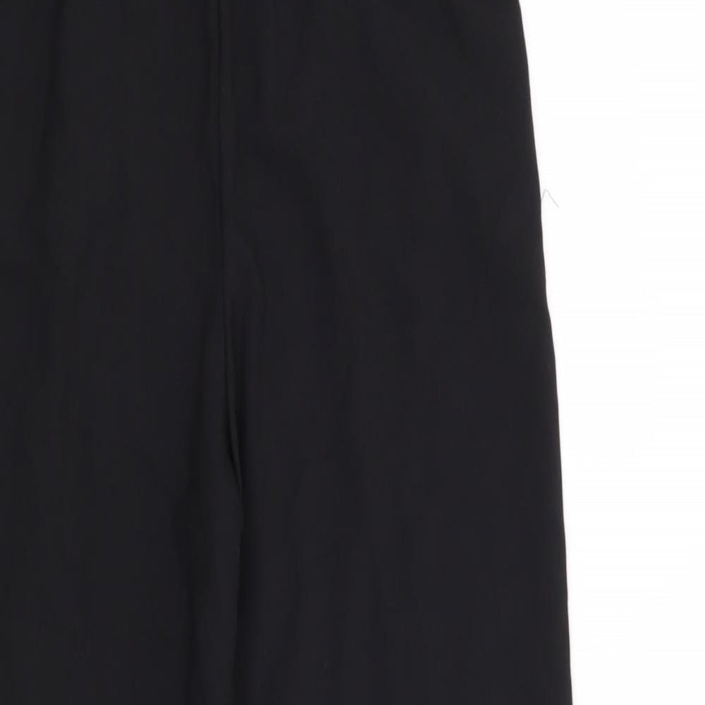H&M Womens Black   Trousers  Size 6 L23 in