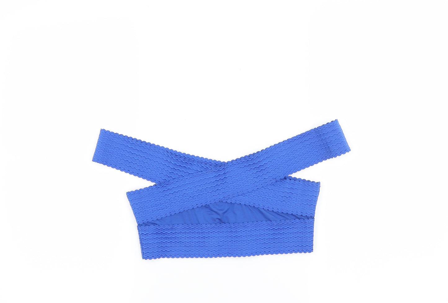 PRETTYLITTLETHING Womens Blue   Cropped Tank Size 8