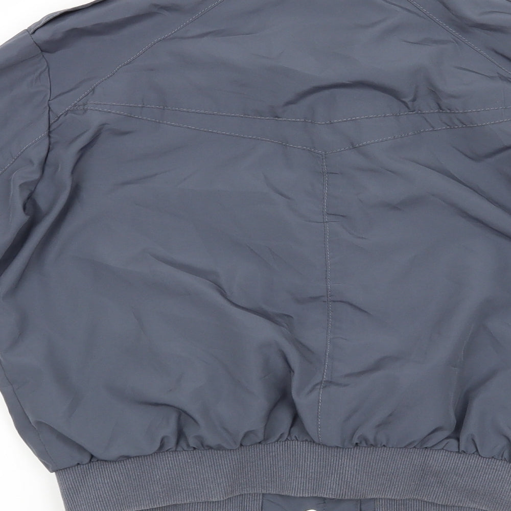 H&M Womens Grey   Jacket Coat Size 12