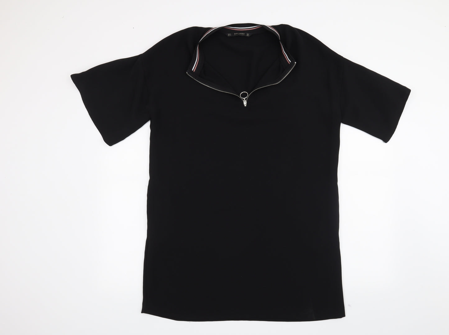 Zara Womens Black   T-Shirt Dress  Size S