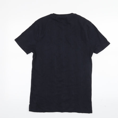 River Island Mens Blue    T-Shirt Size S
