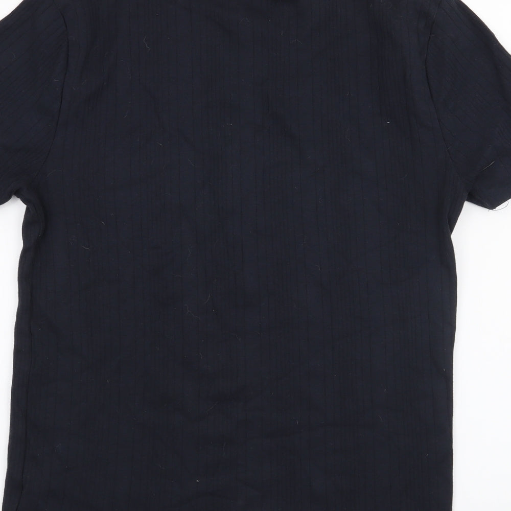 River Island Mens Blue    T-Shirt Size S
