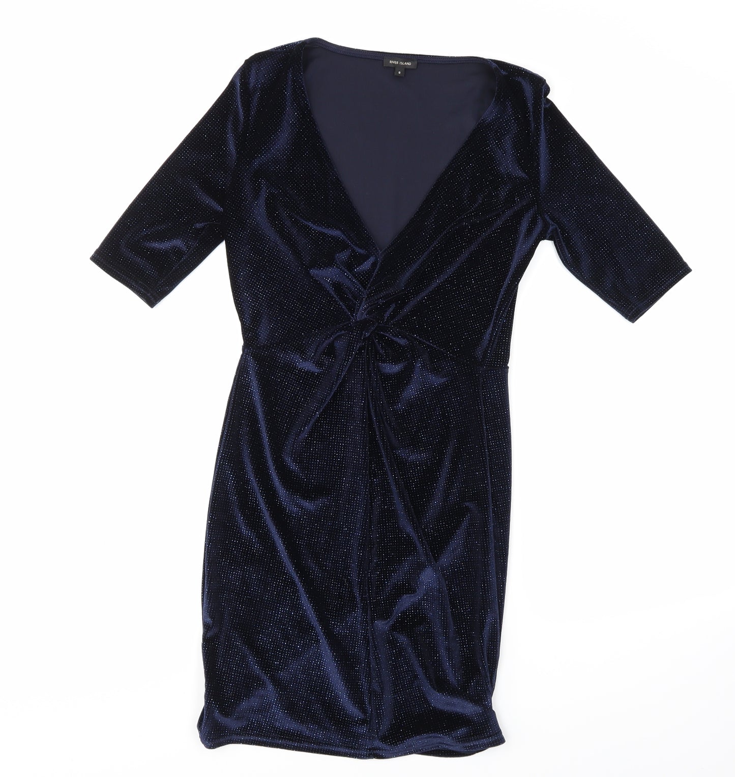 River Island Womens Blue   Slip Dress  Size 8