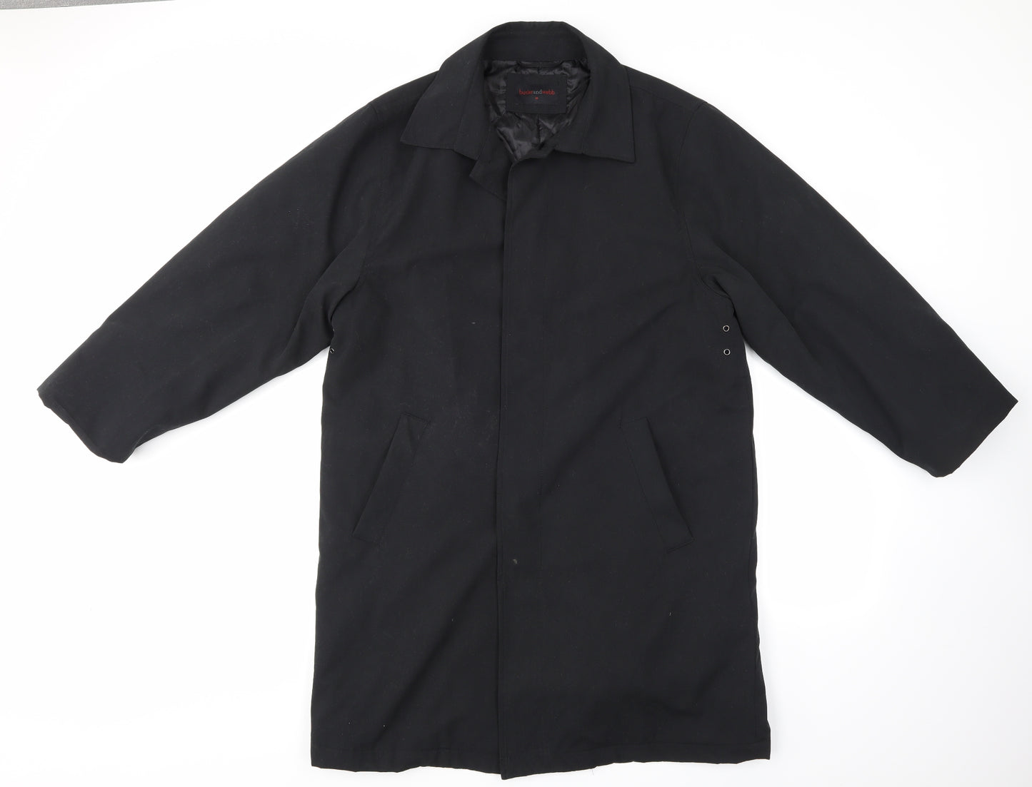 Butler & Webb Mens Black   Anorak Coat Size M