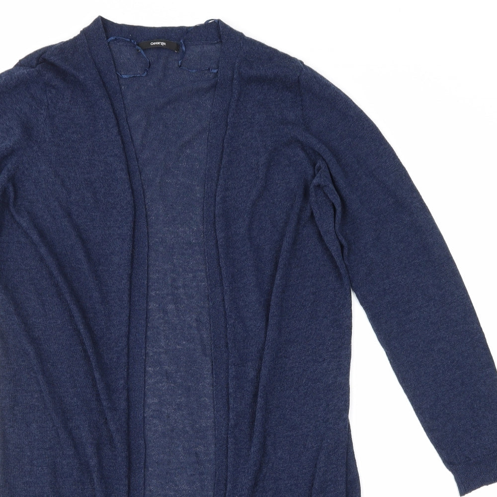 George Womens Blue   Cardigan Jumper Size 16