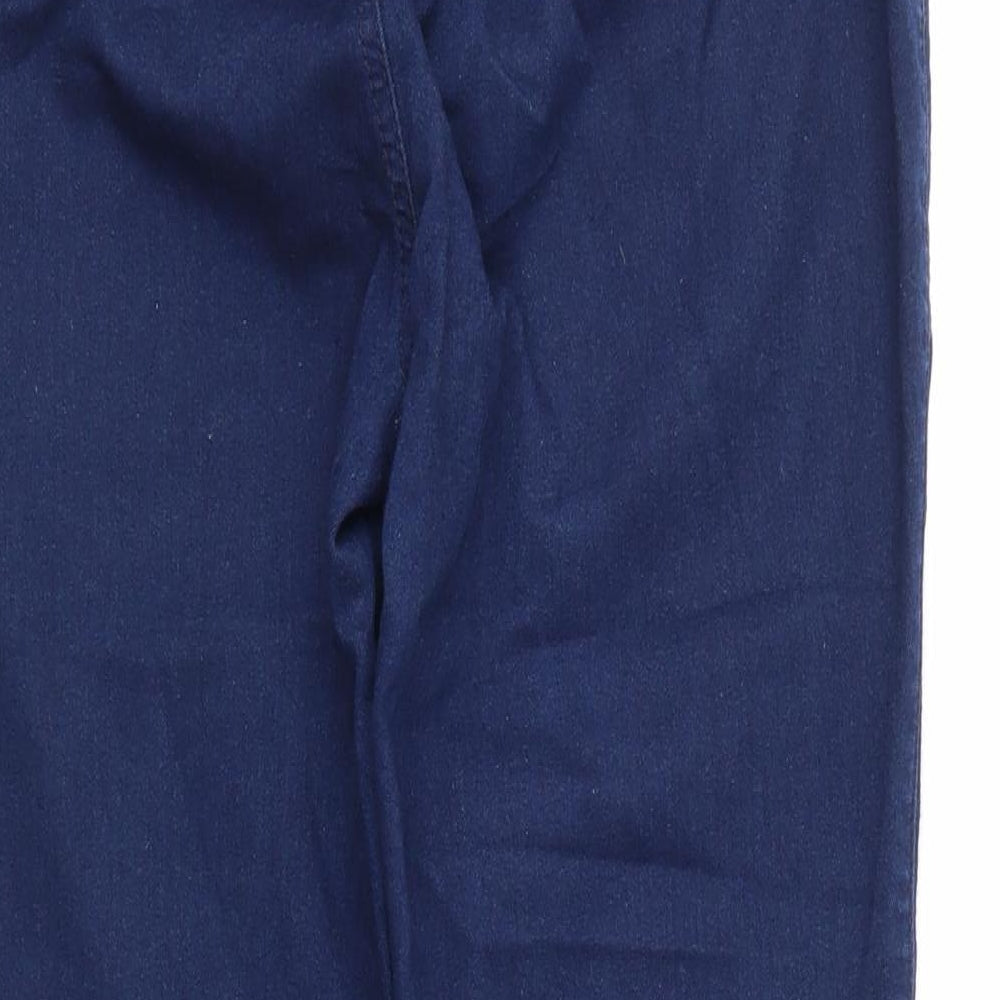 Preworn Womens Blue   Straight Jeans Size 14 L26 in