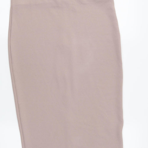 Warehouse Womens Pink   A-Line Skirt Size 10
