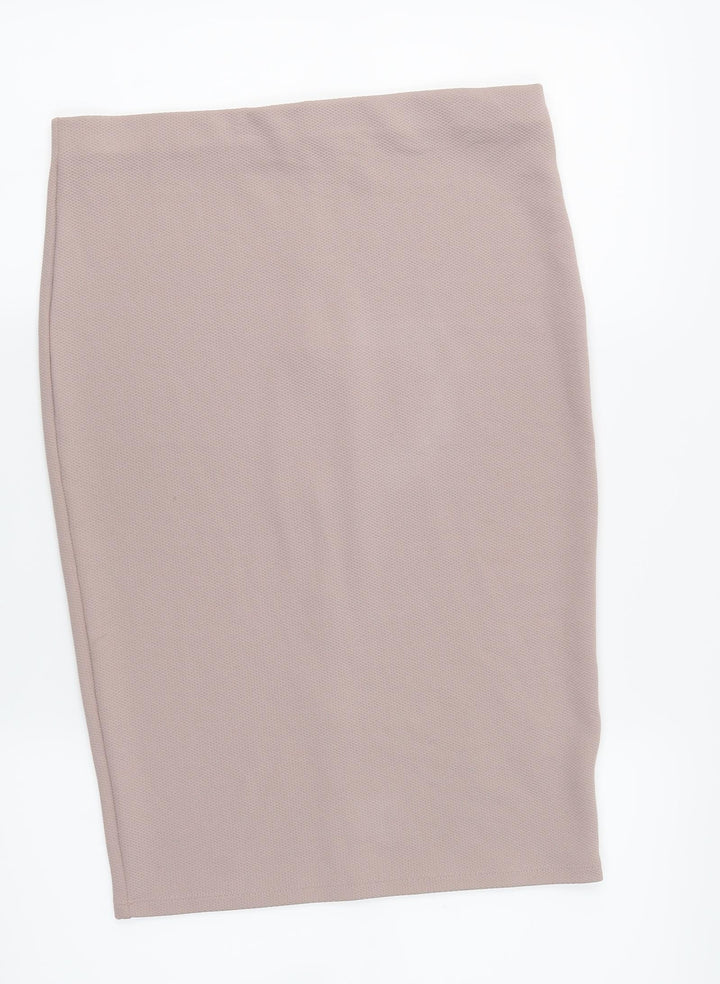 Warehouse Womens Pink A-Line Skirt Size 10