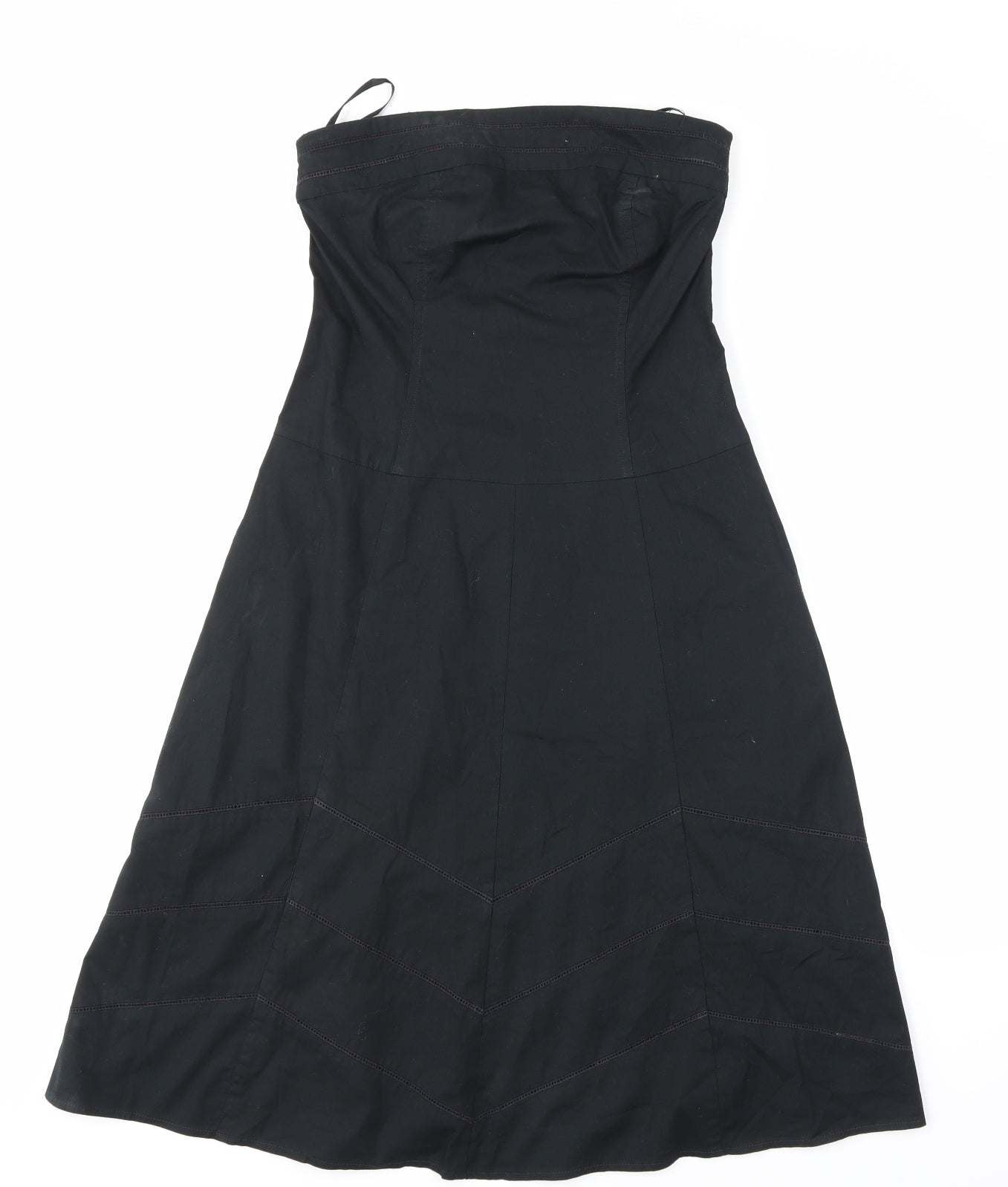 Red Herring Womens Black   Flare Skirt Size 10