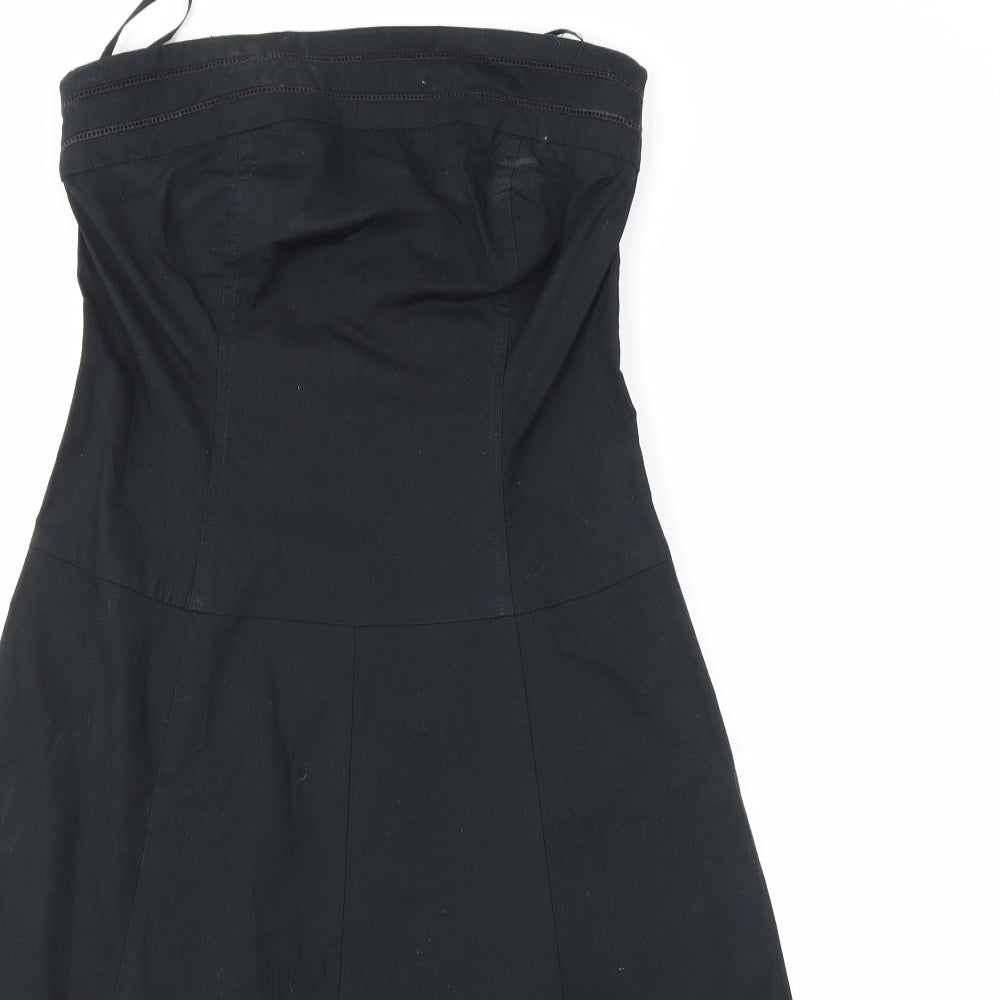 Red Herring Womens Black   Flare Skirt Size 10