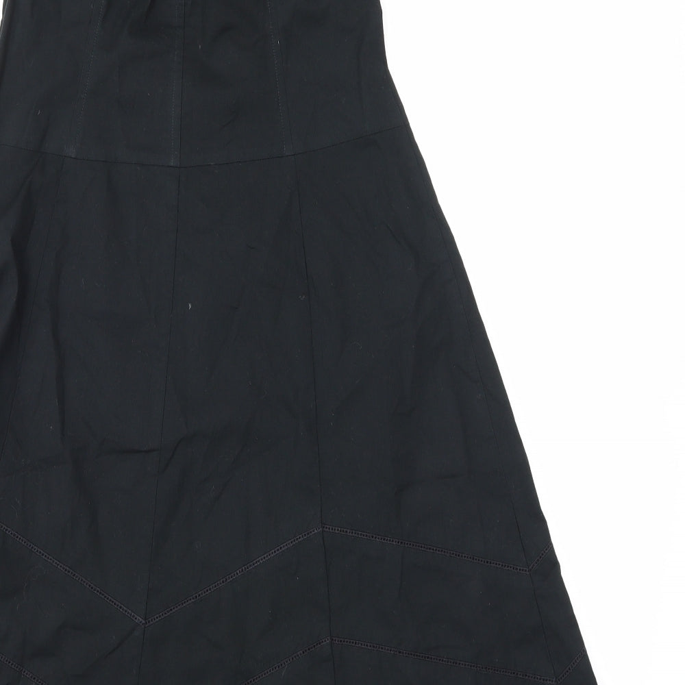 Red Herring Womens Black   Flare Skirt Size 10