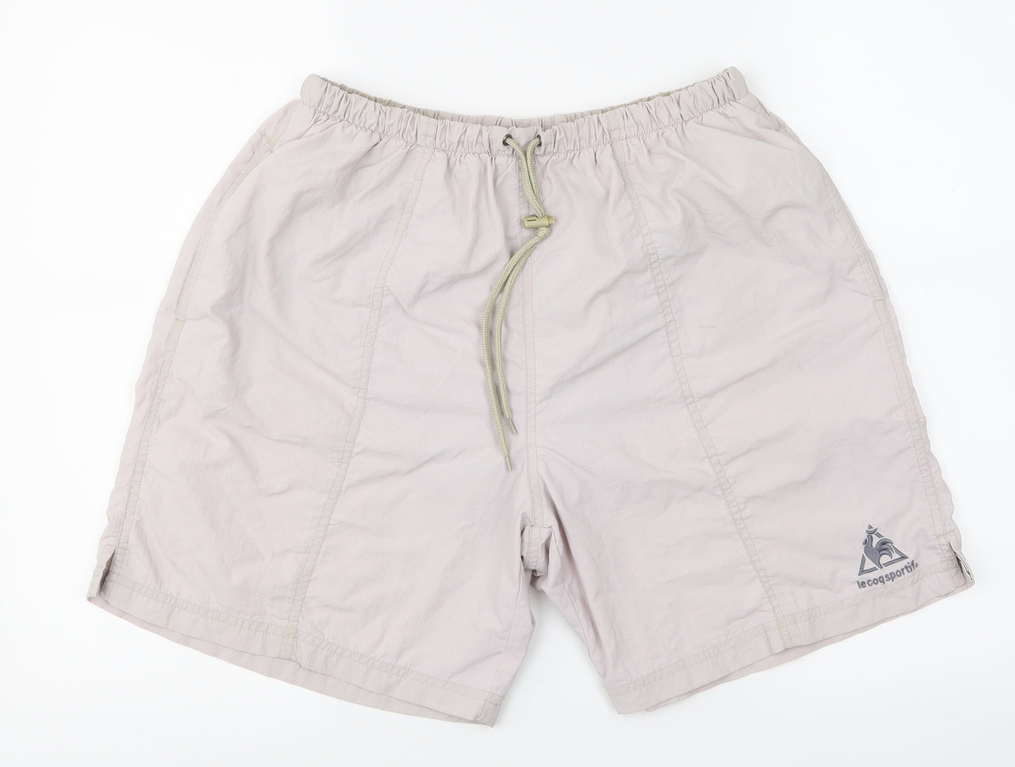 le coq sportif Mens Beige   Cargo Shorts Size L