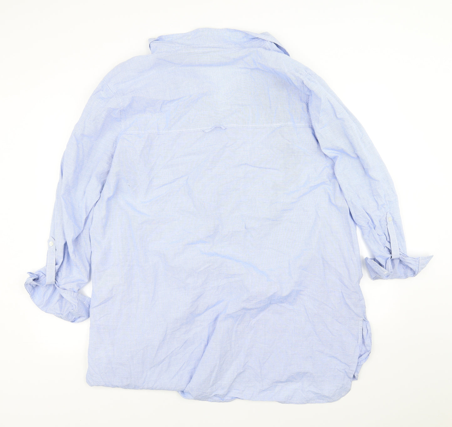 Primark Womens Blue   Basic Button-Up Size 20