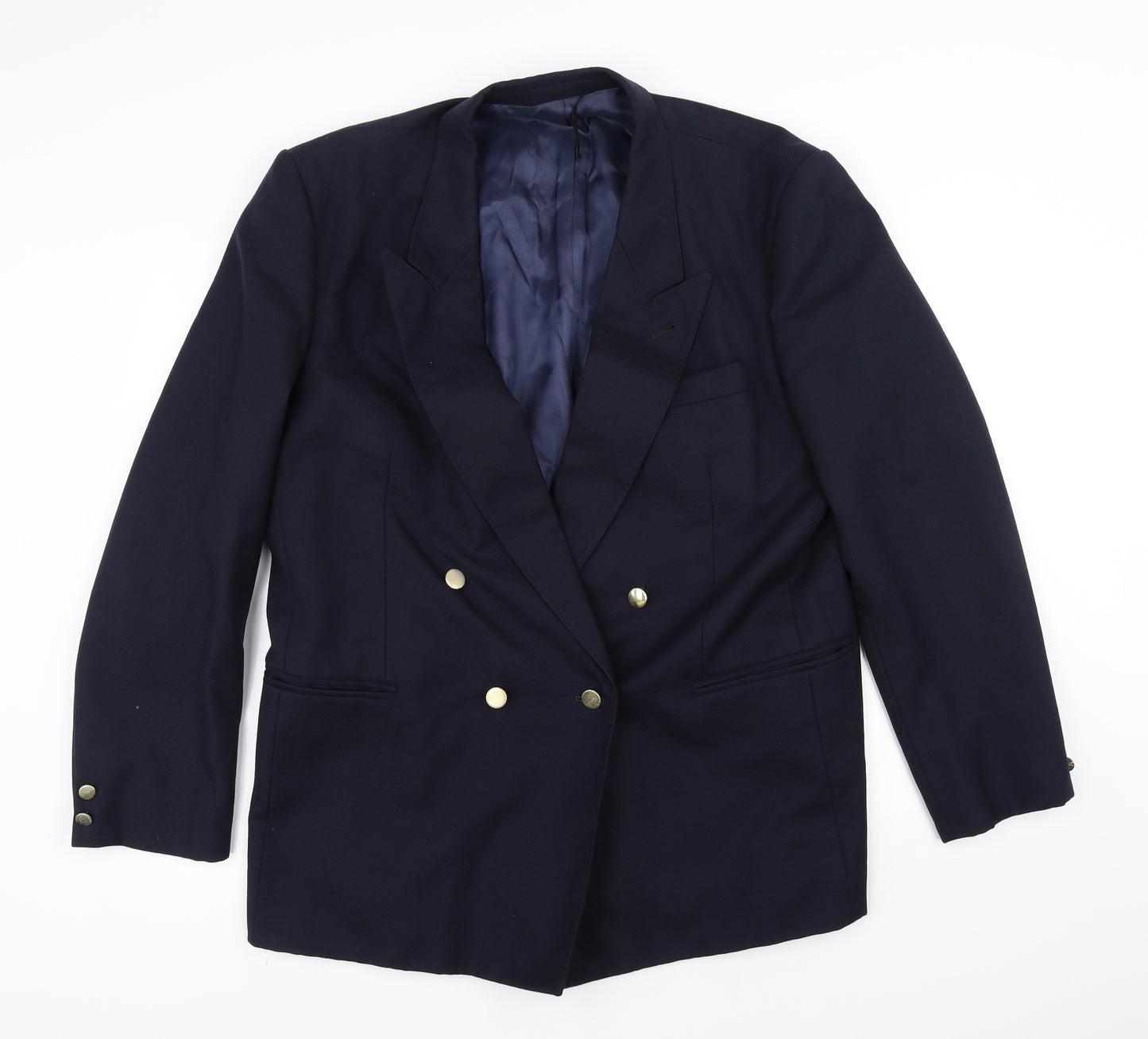 SKAPES Mens Blue   Jacket Suit Jacket Size 44
