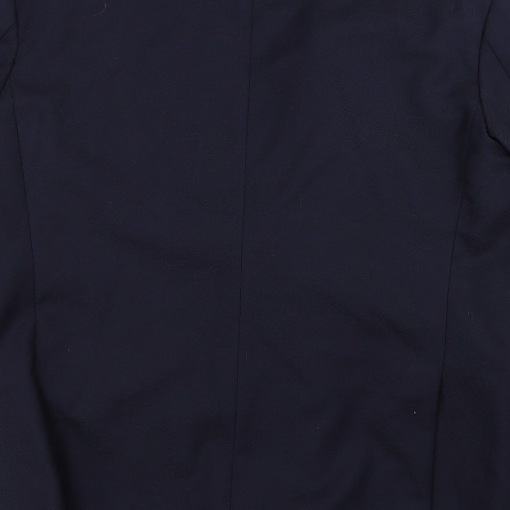 SKAPES Mens Blue   Jacket Suit Jacket Size 44