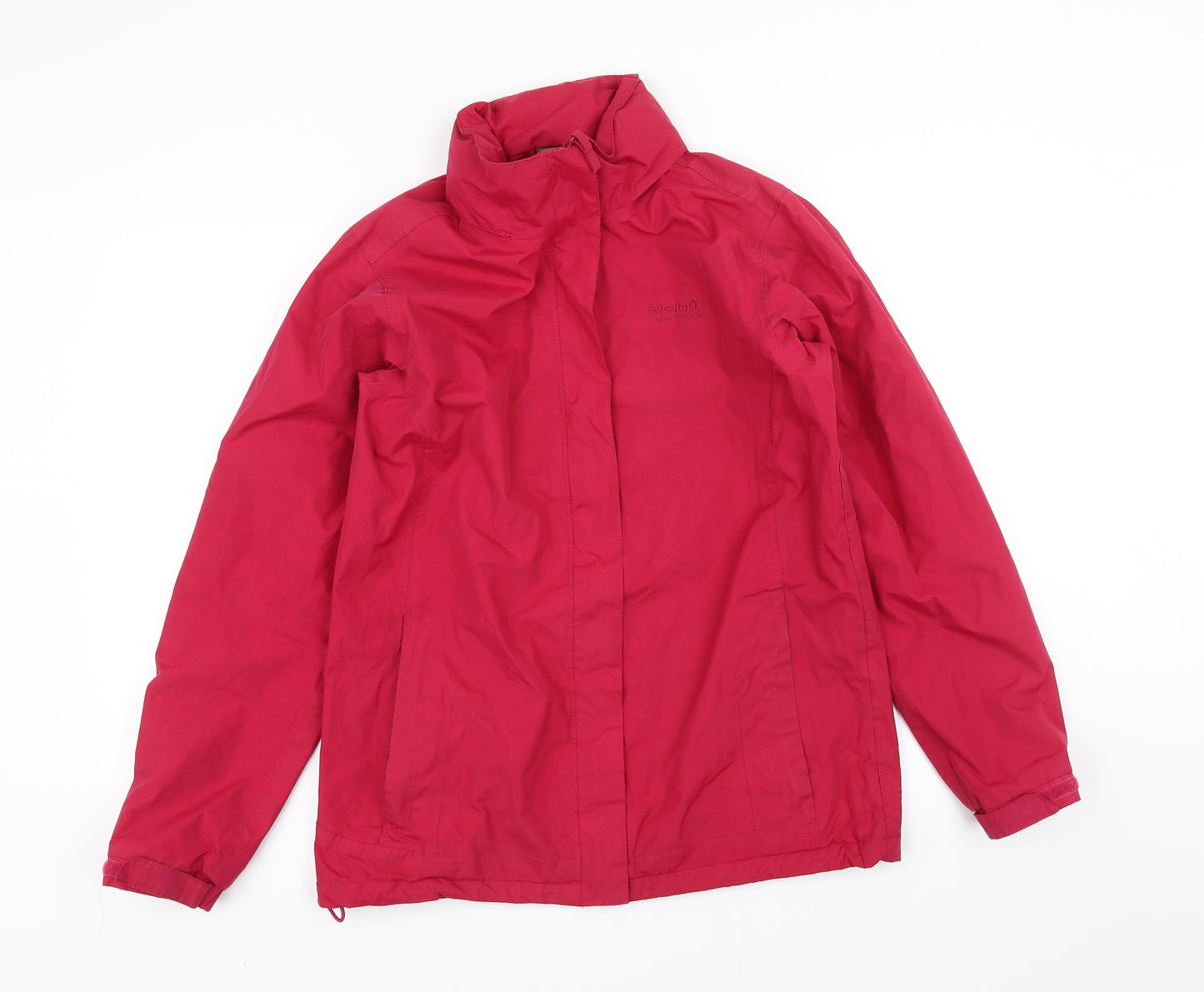 Regatta Womens Pink   Windbreaker Coat Size 10