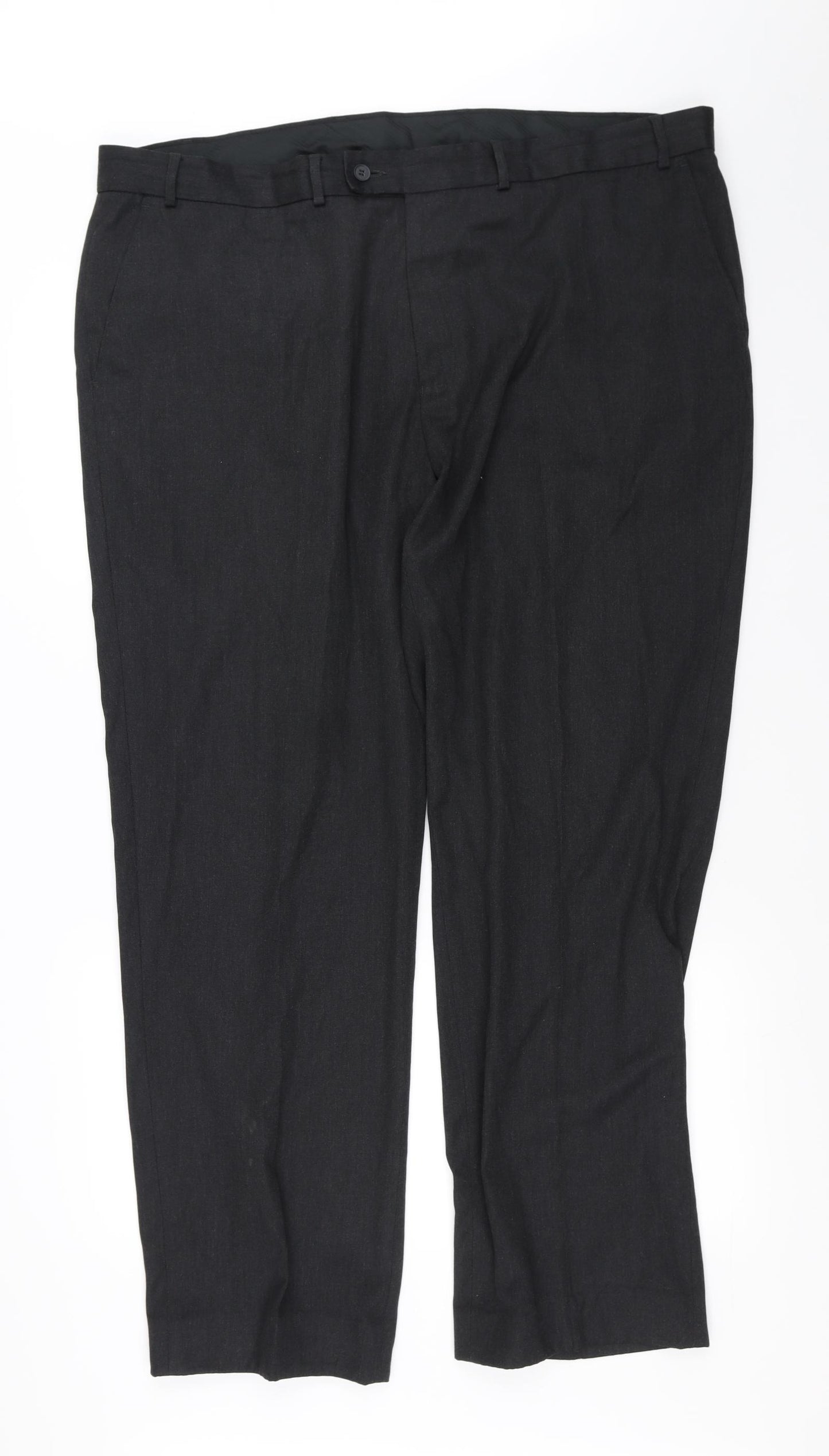 George Mens Black   Trousers  Size 44 L30 in