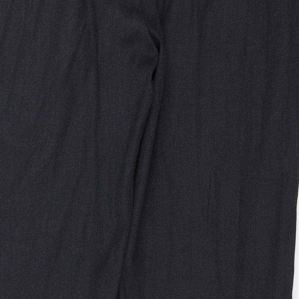 George Mens Black   Trousers  Size 44 L30 in