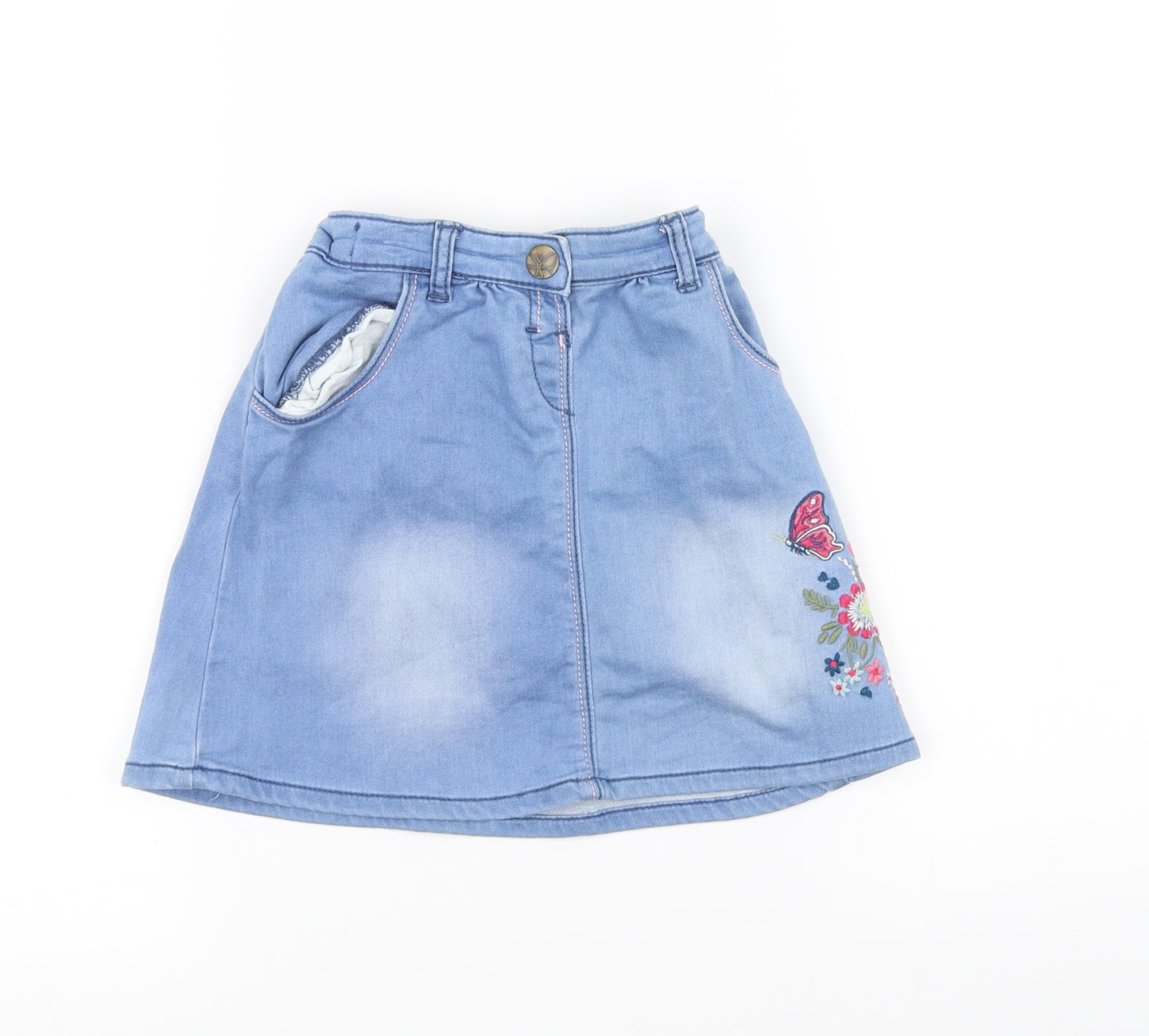 Nutmeg Girls Blue   A-Line Skirt Size 4-5 Years