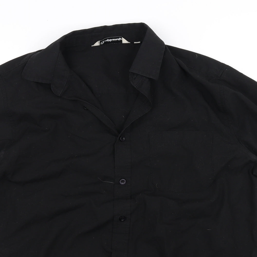 NIFORMITY Mens Black    Dress Shirt Size 15.5