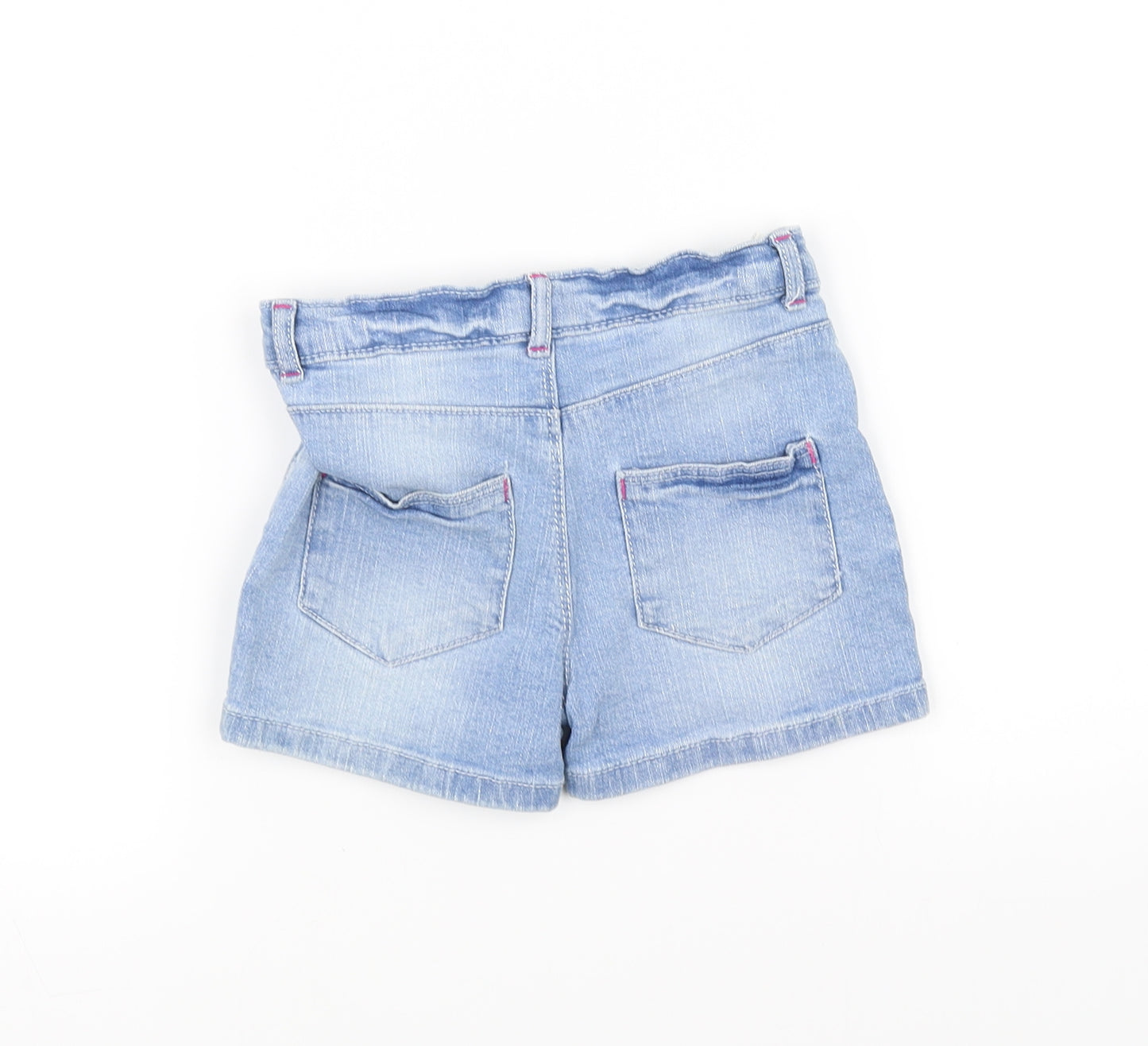 Nutmeg Girls Blue   Cut-Off Shorts Size 5-6 Years