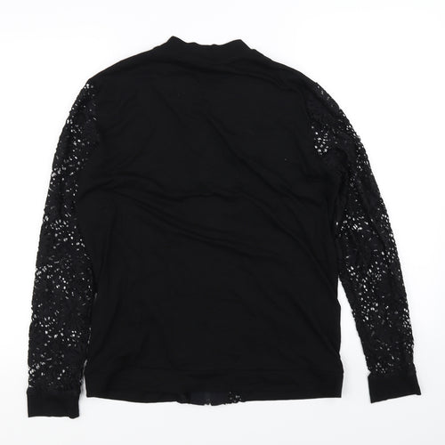 Preworn Womens Black   Cardigan Jumper Size 12