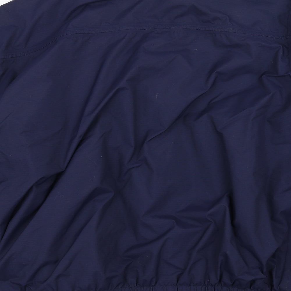 GILL Mens Blue   Overcoat Coat Size 2XL