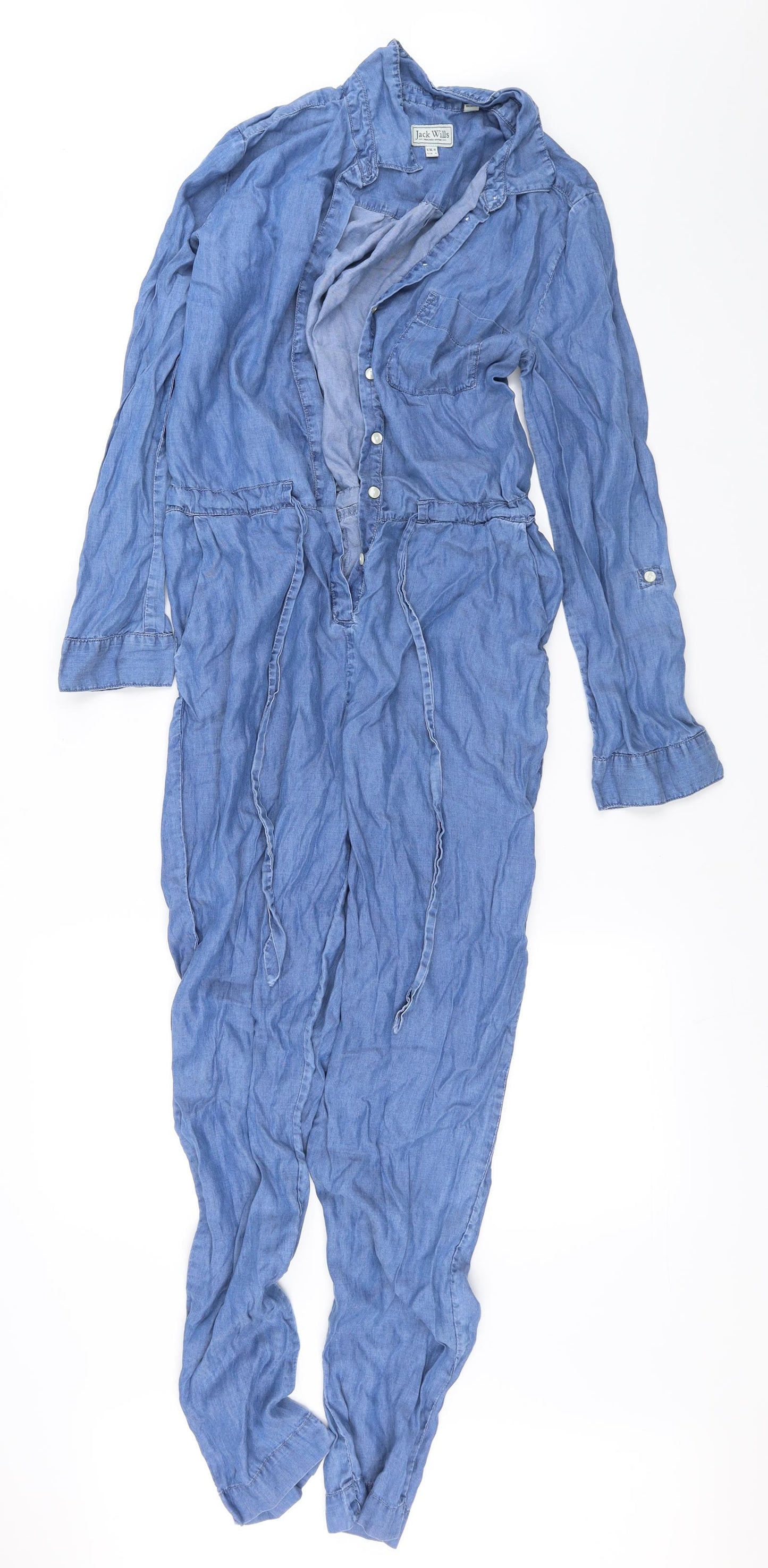 Jack Wills Womens Blue   Jumpsuit One-Piece Size 8