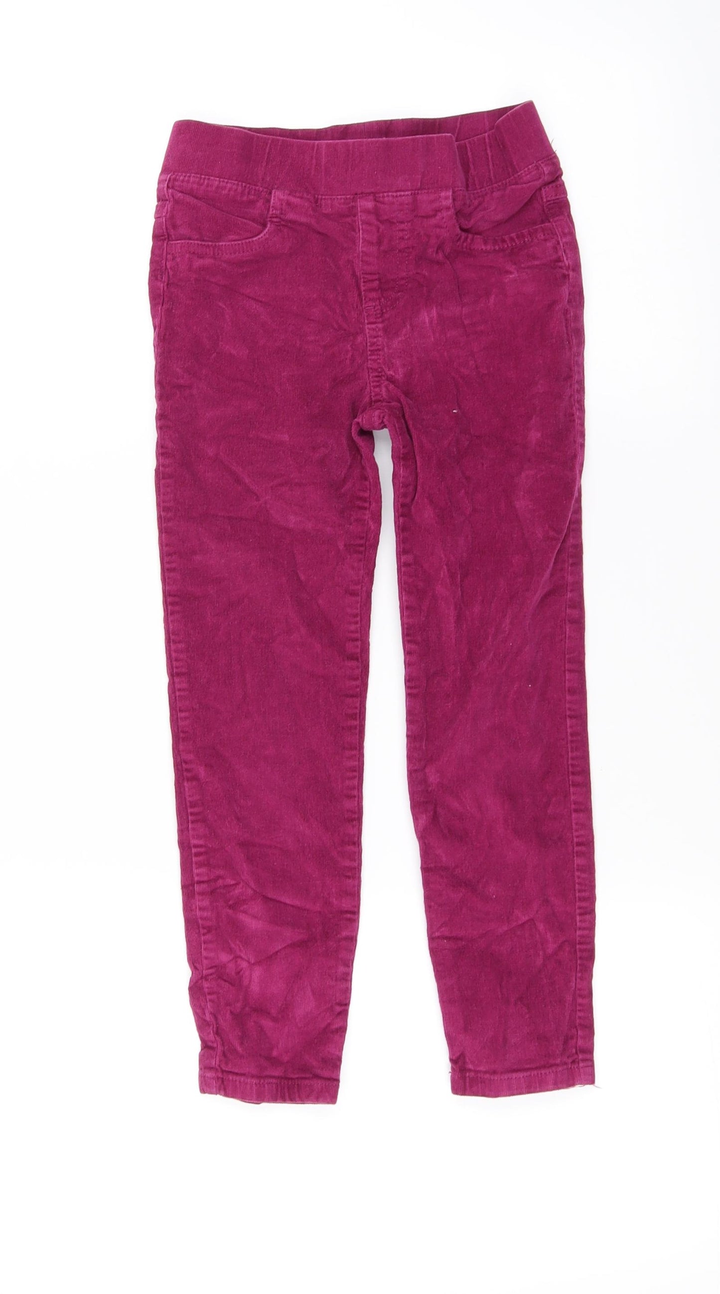 F&F Girls Pink   Straight Jeans Size 6-7 Years