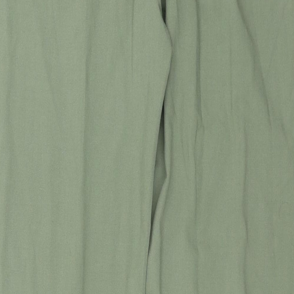 Best Basics Womens Green   Trousers  Size 10 L27 in