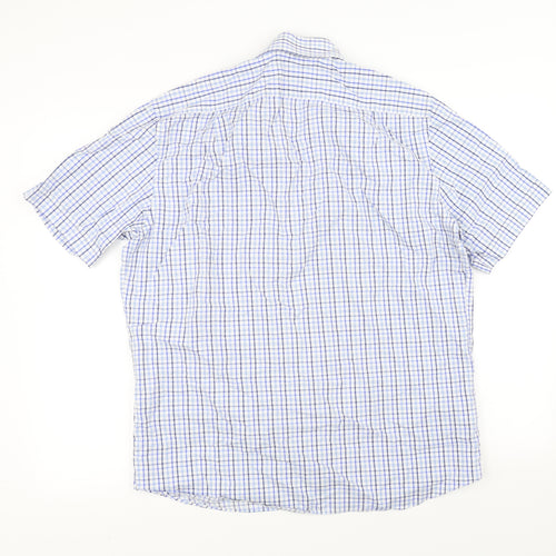 Marks and Spencer Mens Blue    Dress Shirt Size 15.5