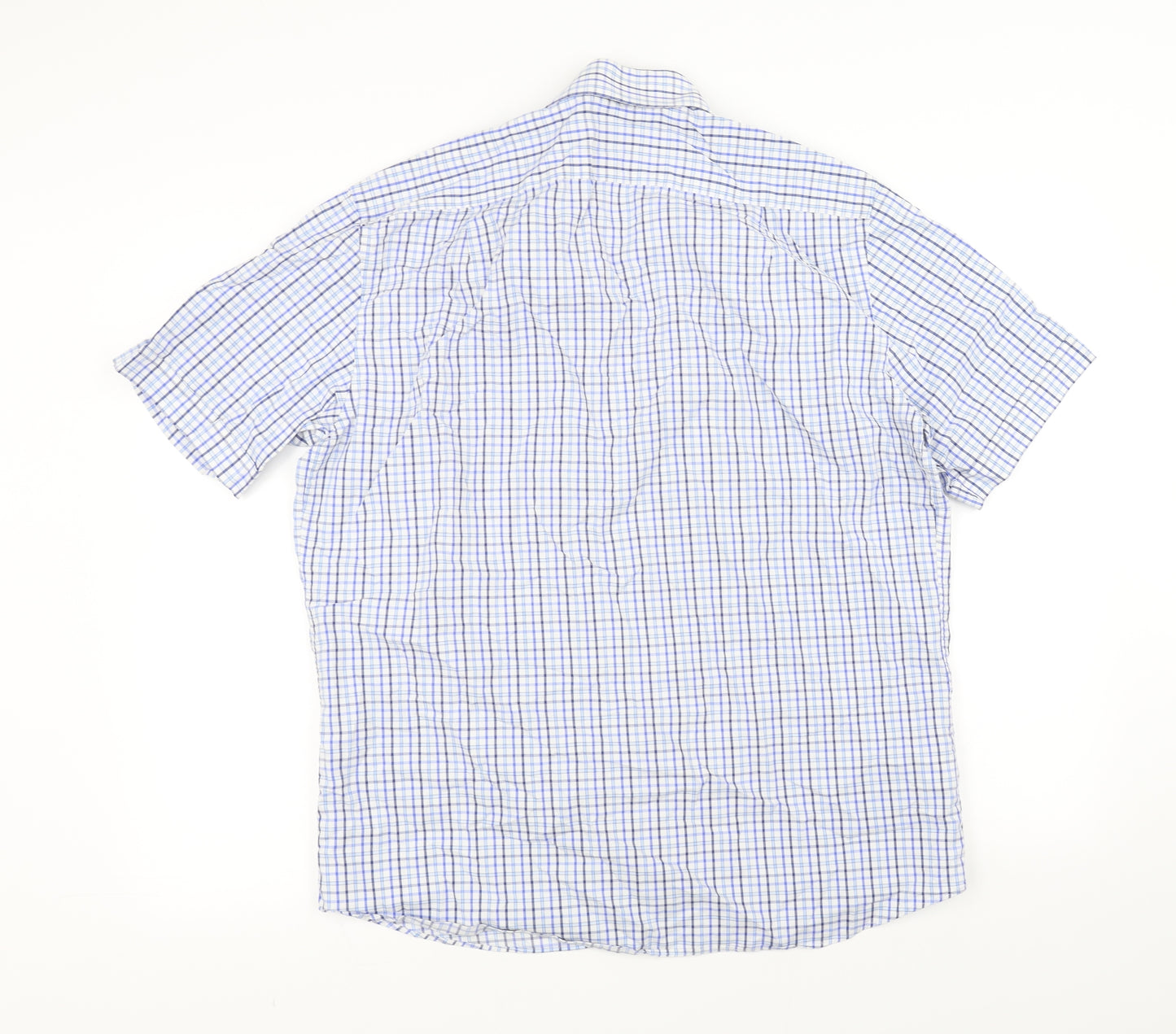 Marks and Spencer Mens Blue    Dress Shirt Size 15.5