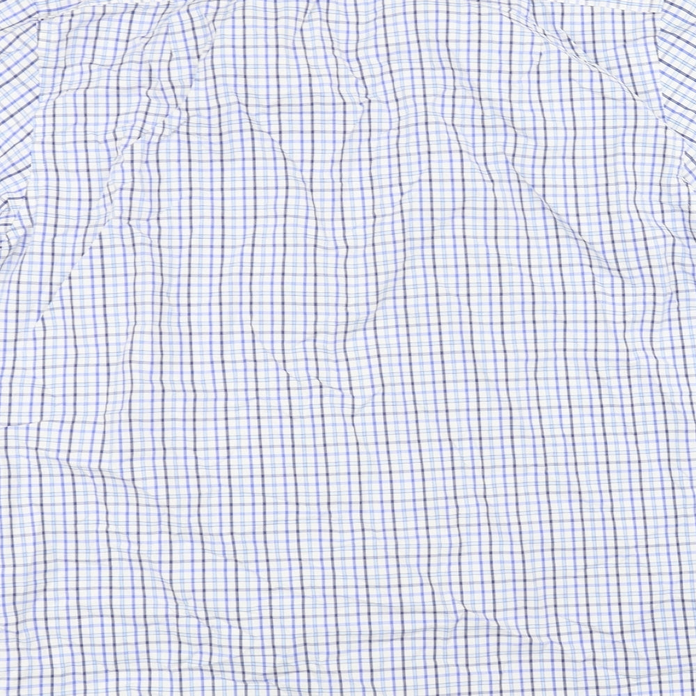 Marks and Spencer Mens Blue    Dress Shirt Size 15.5
