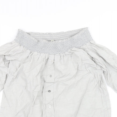 River Island Womens Grey   Basic T-Shirt Size 8