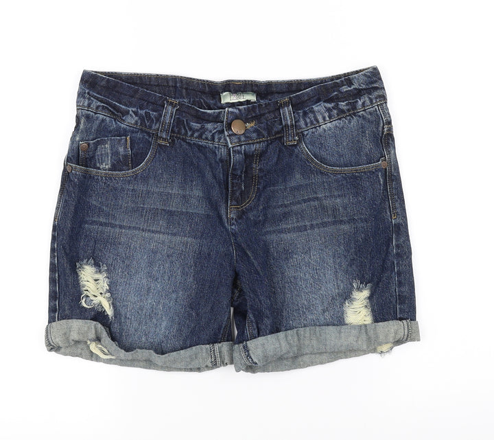 Love Label Womens Blue   Chino Shorts Size 8