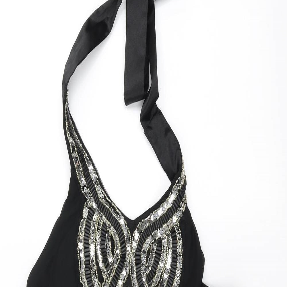 Heritage Womens Black   A-Line  Size 8