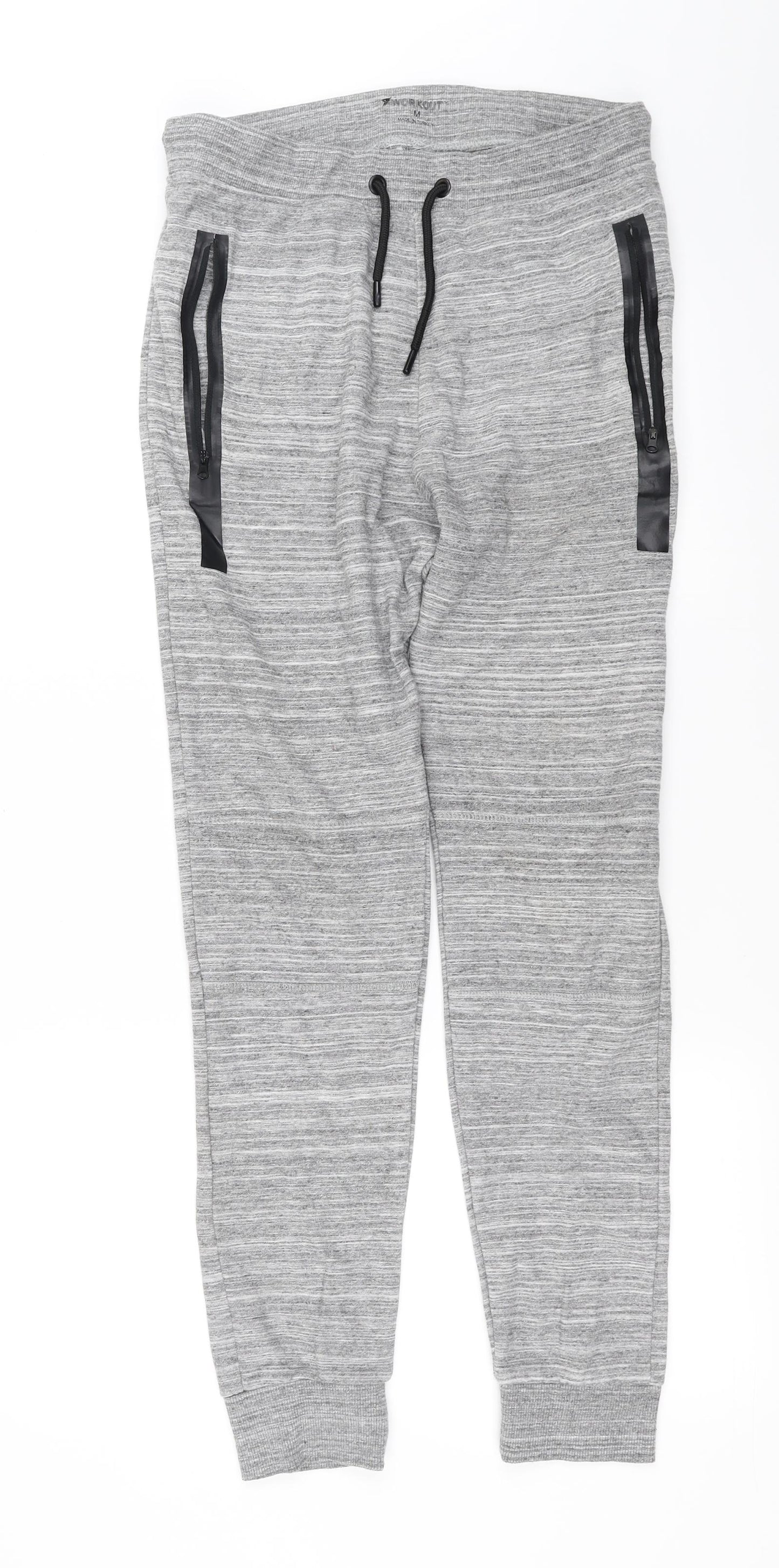 Workout Mens Grey   Sweatpants Trousers Size M L27 in