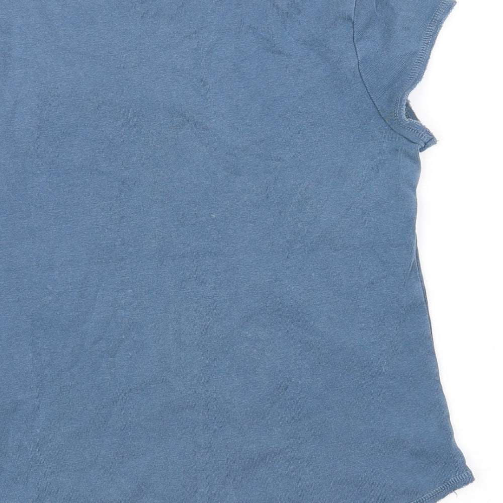 River Island Womens Blue   Basic T-Shirt Size 10