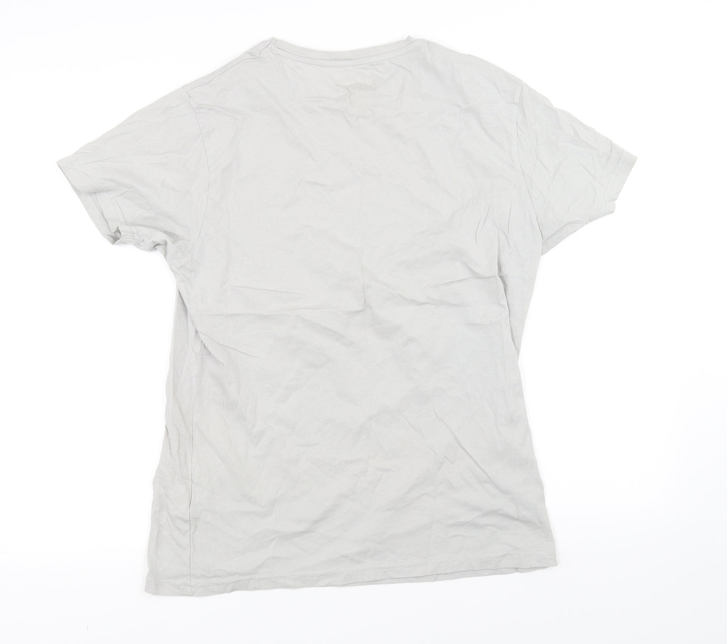 Easy Womens Grey   Basic T-Shirt Size M