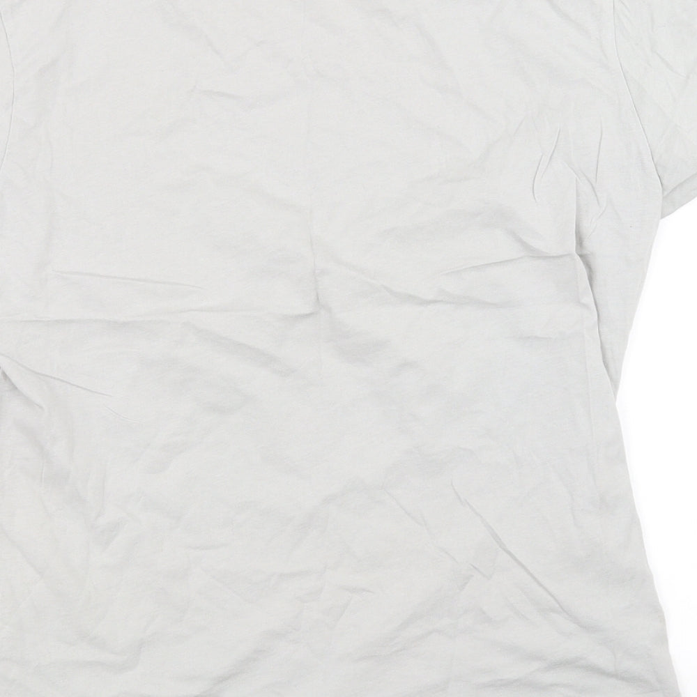 Easy Womens Grey   Basic T-Shirt Size M