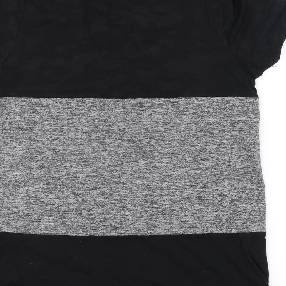Primark Mens Black    T-Shirt Size M