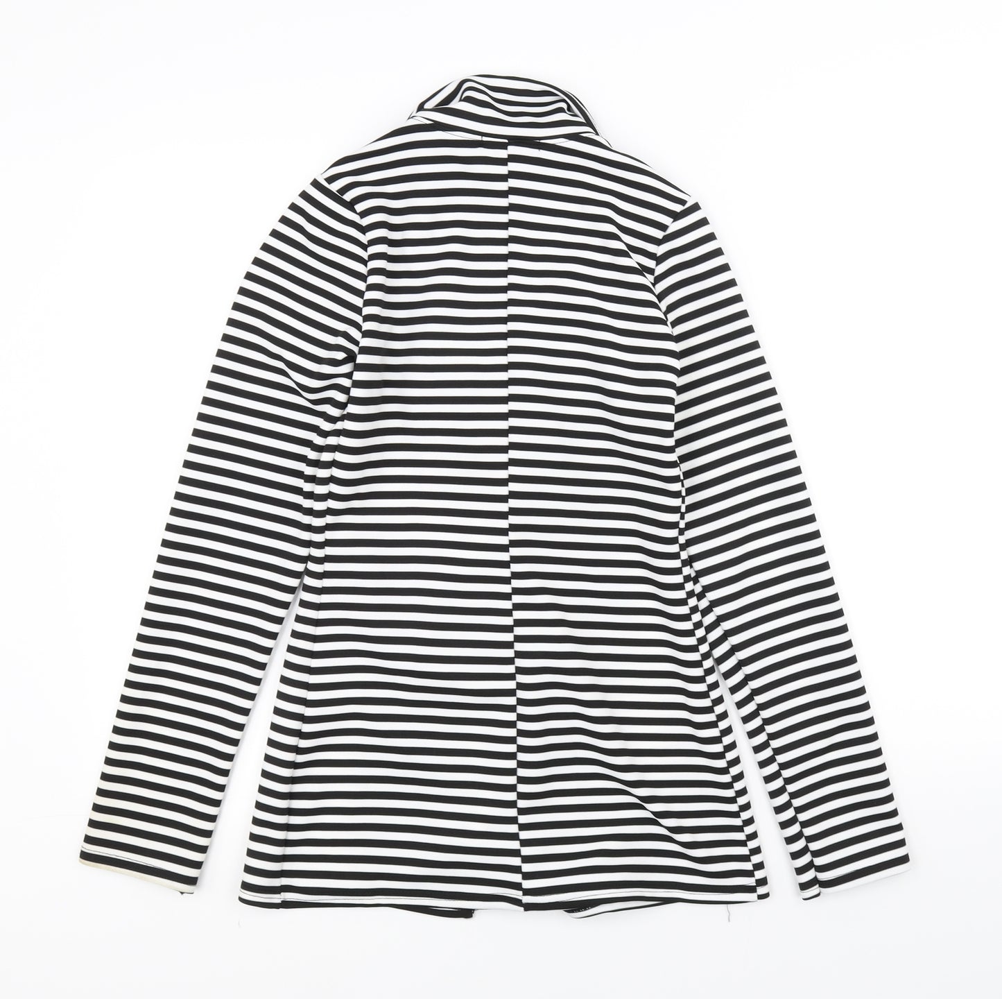 Lustre Womens Black Striped  Jacket  Size 8