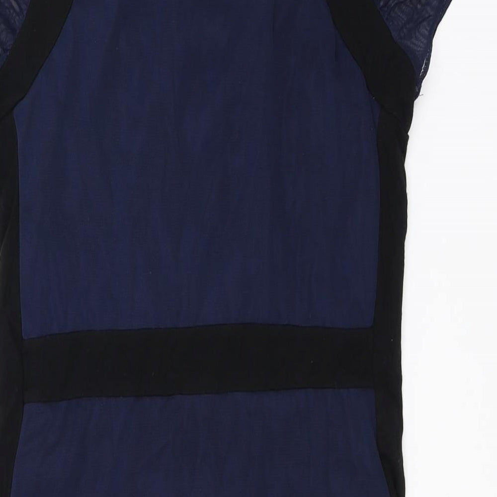 River Island Womens Blue   Pencil Dress  Size 12