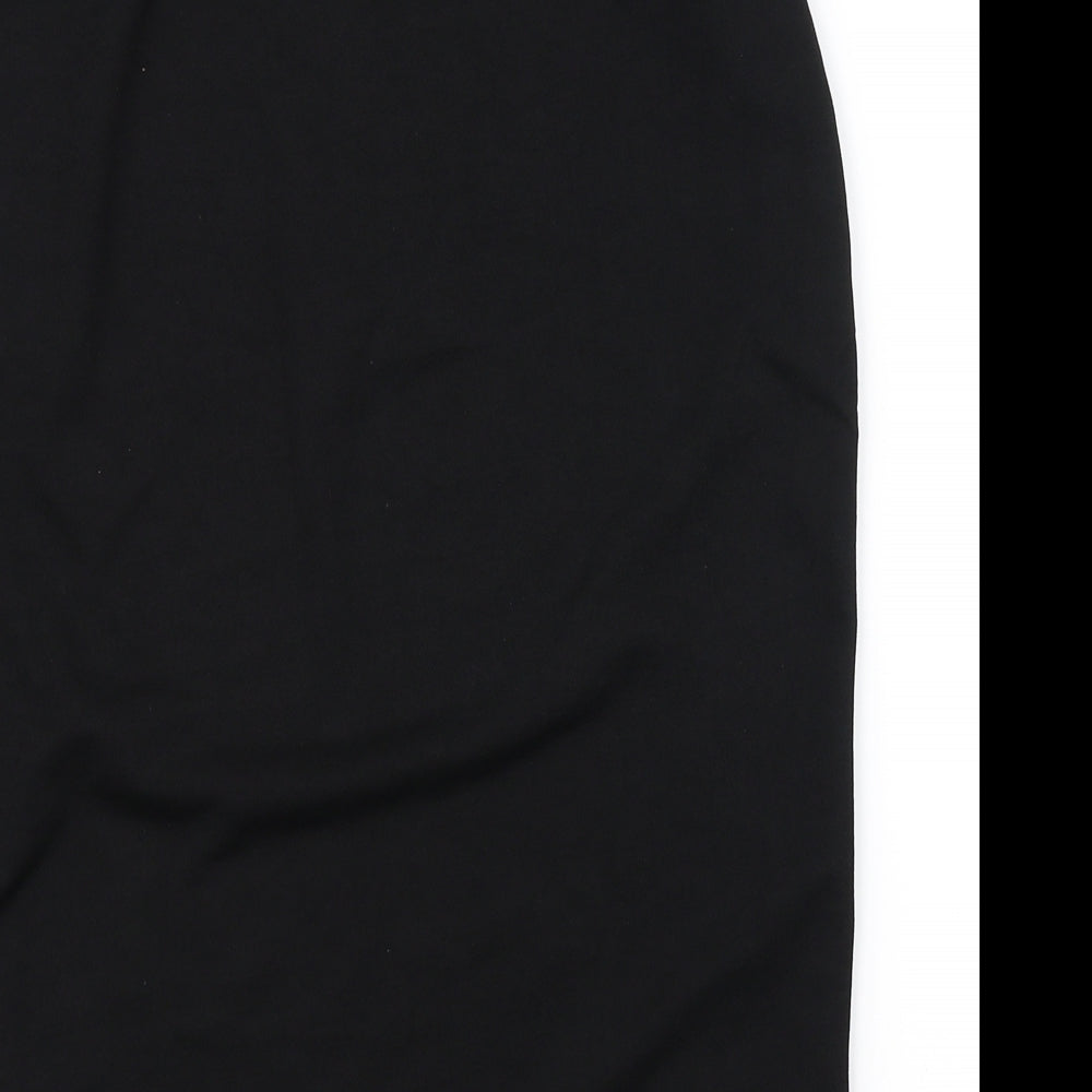 Boohoo Womens Black   A-Line Skirt Size 18